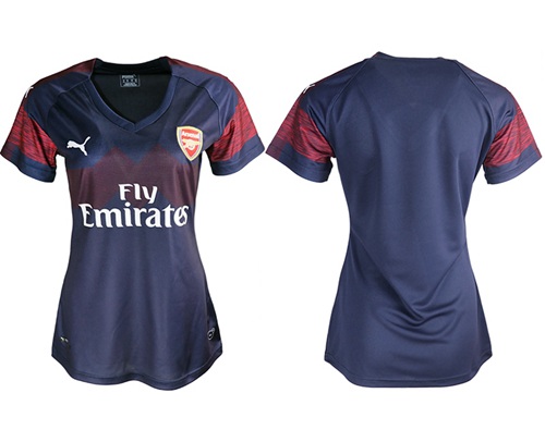 Women's Arsenal Blank Away Soccer Club Jersey